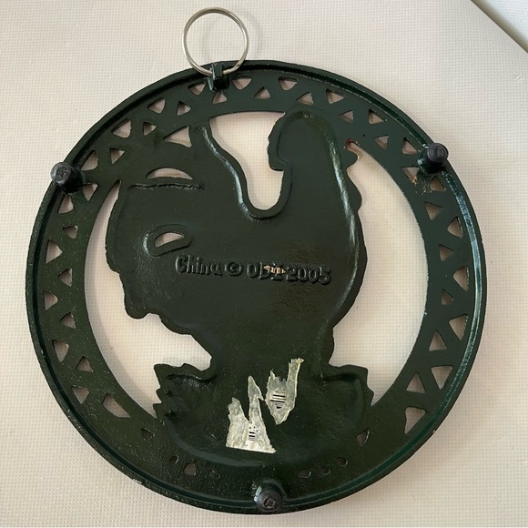 Vintage Rooster Chicken Cast Iron Trivet - Picture 3 of 3